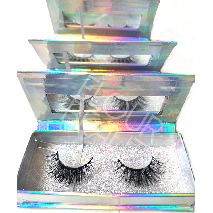 3D Faux Mink Volume Silk False Eyelash Private Label Wholesale EL07